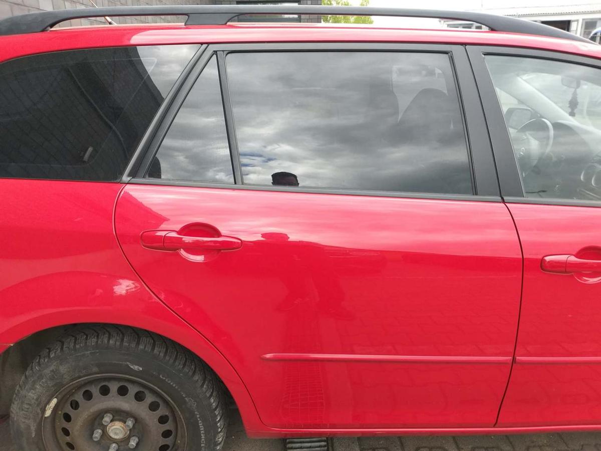 Mazda 6 GY original Tür hinten rechts Rot Kombi Rohbau Bj.2003
